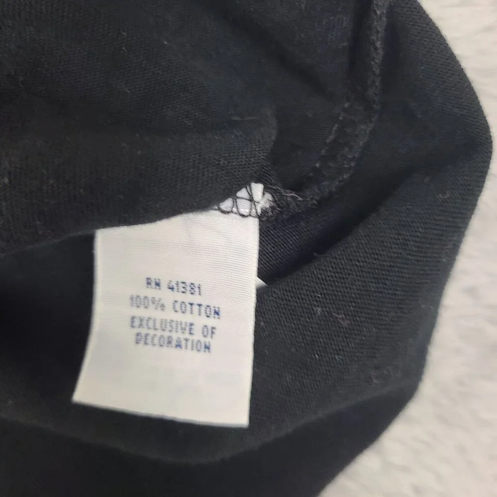 Polo Ralph Lauren Sleepwear‎ Shirt Mens Crew Neck Long Sleeve Black Size Small